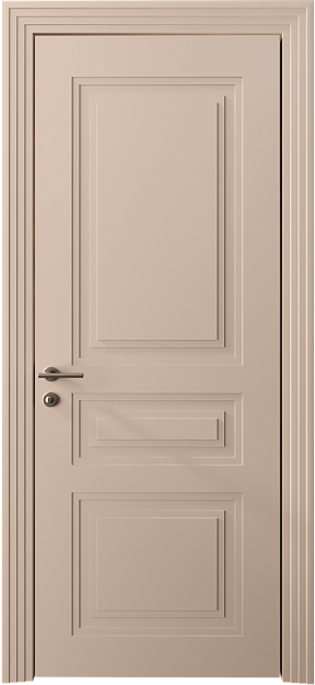 Межкомнатная дверь Imperia-R Neo Classic Scalino, цвет - Серый цемент эмаль (RAL 060-70-10), Без стекла (ДГ)