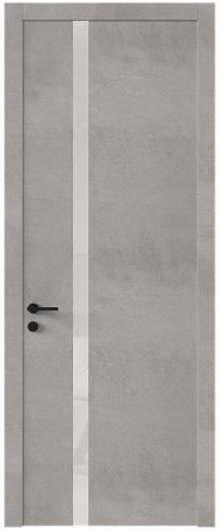 Дверь Tivoli Д-1 Белый камень без стекла