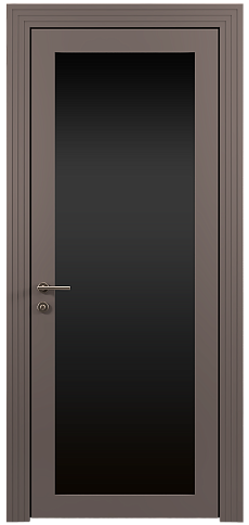 Дверь Tivoli З-1 Теплый Серый эмаль (RAL 040-60-05) со стеклом