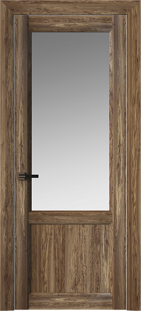 Межкомнатная дверь Dinastia Neo Classic Decoro, цвет - Олива тёмная, Со стеклом (ДО)