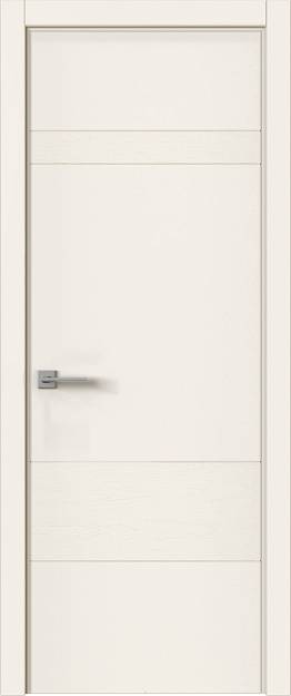 Межкомнатная дверь Tivoli К-2, цвет - Бежевая эмаль-эмаль по шпону (RAL 9010), Без стекла (ДГ)