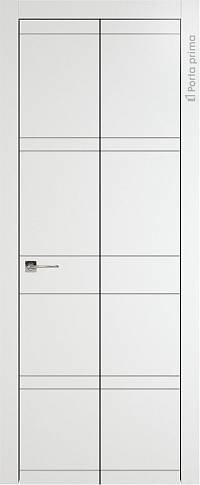 Дверь Tivoli Е-2 Книжка Белая эмаль (RAL 9003) без стекла