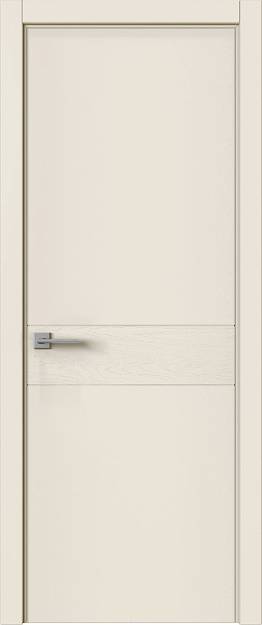 Межкомнатная дверь Tivoli И-2, цвет - Жемчужная эмаль-эмаль по шпону (RAL 1013), Без стекла (ДГ)