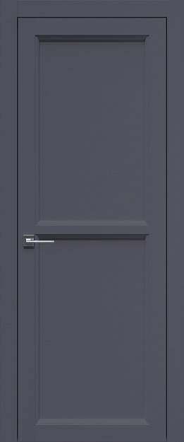 Межкомнатная дверь Sorrento-R А1, цвет - Антрацит ST, Без стекла (ДГ)