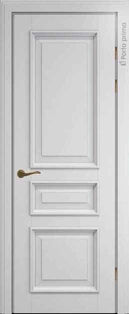 Межкомнатная дверь Imperia-R LUX, цвет - Серая эмаль (RAL 7047), Без стекла (ДГ)