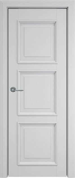 Межкомнатная дверь Milano LUX, цвет - Серая эмаль (RAL 7047), Без стекла (ДГ)