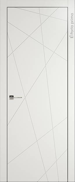 Межкомнатная дверь Tivoli В-5, цвет - Бежевая эмаль (RAL 9010), Без стекла (ДГ)