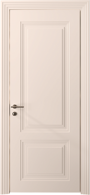 Межкомнатная дверь Dinastia Neo Classic Scalino, цвет - Грязный Белый эмаль (RAL 070-90-05), Без стекла (ДГ)