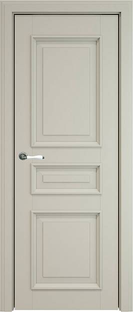 Межкомнатная дверь Imperia-R LUX, цвет - Серо-оливковая эмаль (RAL 7032), Без стекла (ДГ)