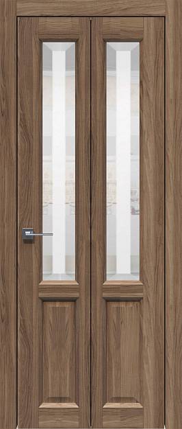 Межкомнатная дверь Porta Classic Dinastia, цвет - Рустик, Со стеклом (ДО)