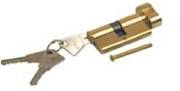 Ключевой цилиндр (ключ-вертушка) C-3-60 TR В, золото матовое
