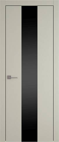 Дверь Tivoli Ж-1 Серо-оливковая эмаль (RAL 7032) со стеклом