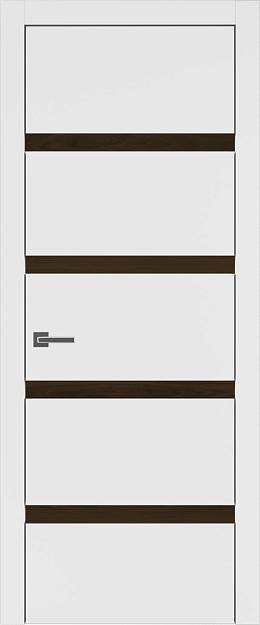 Межкомнатная дверь Tivoli Д-4, цвет - Белая эмаль (RAL 9003), Без стекла (ДГ)