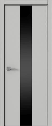 Дверь Tivoli Ж-5 Серая эмаль (RAL 7047) со стеклом