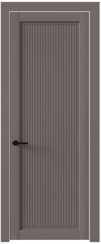 Дверь Tivoli З-2 Теплый Серый эмаль (RAL 040-60-05) без стекла
