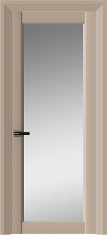 Дверь Domenica Neo Classic Decoro Серый цемент эмаль (RAL 060-70-10) со стеклом