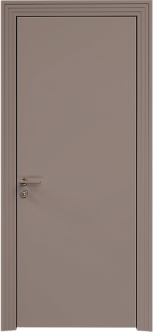 Дверь Tivoli А-1 Теплый Серый эмаль (RAL 040-60-05) без стекла