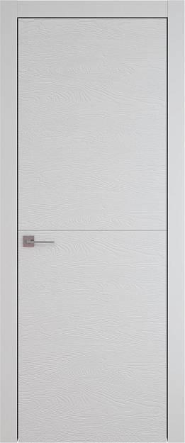 Межкомнатная дверь Tivoli Б-3, цвет - Серая эмаль по шпону (RAL 7047), Без стекла (ДГ)
