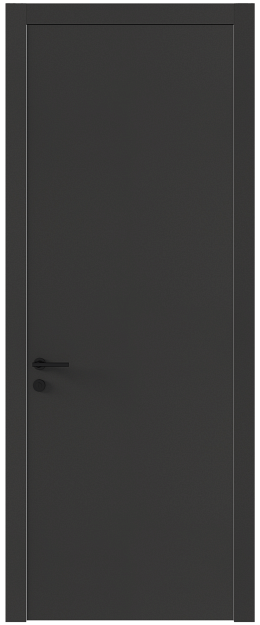 Межкомнатная дверь Tivoli А-1, Без стекла (ДГ), цвет - Диамант серый