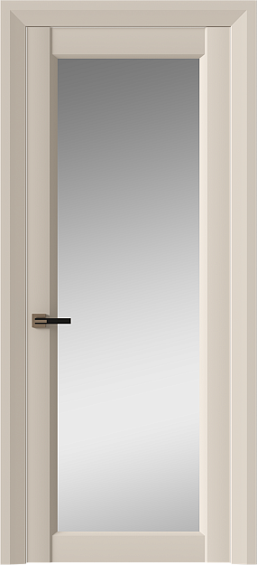 Межкомнатная дверь Domenica Neo Classic Decoro, цвет - Бежевое Ядро Миндаля эмаль (RAL 070-85-05), Со стеклом (ДО)