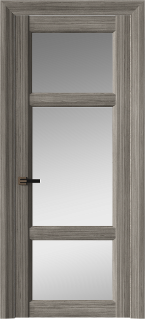 Межкомнатная дверь Siena Neo Classic Decoro, цвет - Орех пепельный, Со стеклом (ДО)