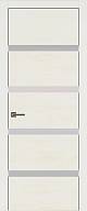 Дверь Tivoli Д-4 Бежевая эмаль по шпону (RAL 9010) без стекла