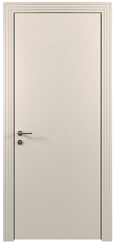 Дверь Tivoli А-4 Бежевая эмаль по шпону (RAL 9010) без стекла