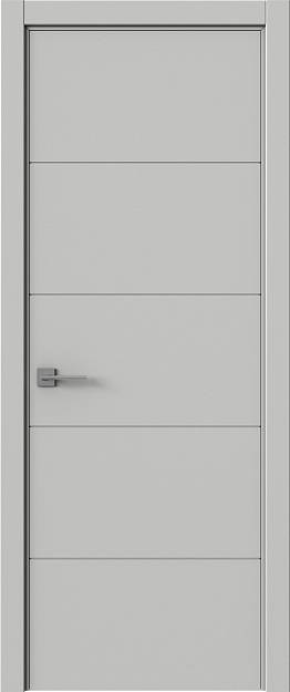 Межкомнатная дверь Tivoli Д-2, цвет - Лайт-грей ST, Без стекла (ДГ)