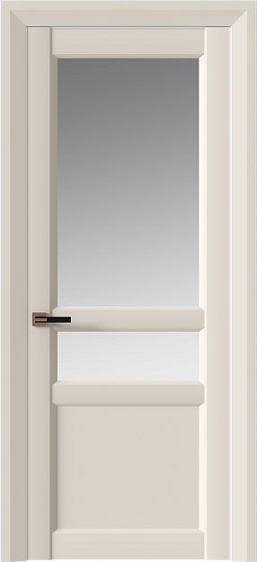 Межкомнатная дверь Imperia-R Neo Classic Decoro, цвет - Грязный Белый эмаль (RAL 070-90-05), Со стеклом (ДО)