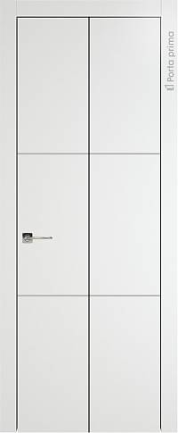 Дверь Tivoli В-2 Книжка Белая эмаль (RAL 9003) без стекла