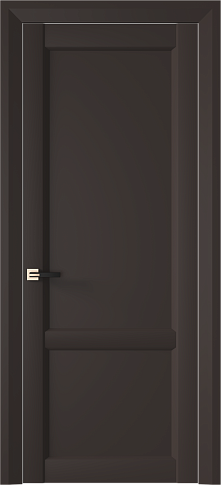 Дверь Dinastia Neo Classic Decoro Чёрный Базальт эмаль (RAL 040-30-05) без стекла