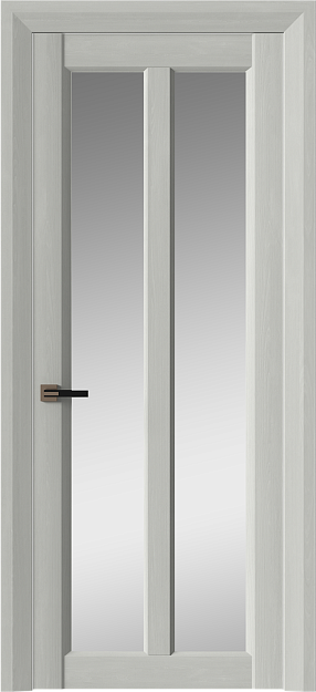 Межкомнатная дверь Prato Neo Classic Decoro, цвет - Пепельный ST, Со стеклом (ДО)