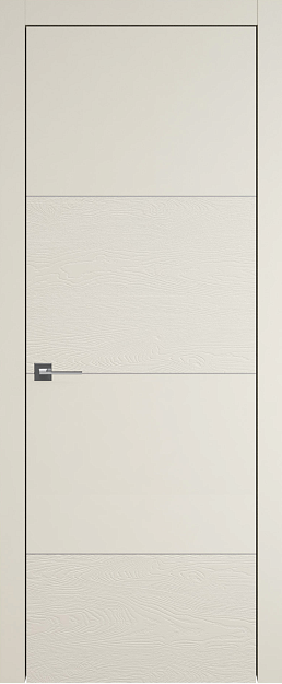 Межкомнатная дверь Tivoli Г-2, цвет - Жемчужная эмаль-эмаль по шпону (RAL 1013), Без стекла (ДГ)