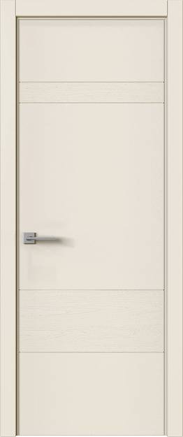 Межкомнатная дверь Tivoli К-2, цвет - Жемчужная эмаль-эмаль по шпону (RAL 1013), Без стекла (ДГ)