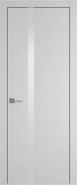 Межкомнатная дверь Tivoli Д-1, цвет - Лайт-грей ST, Без стекла (ДГ)