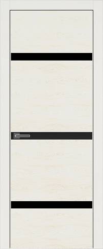 Дверь Tivoli Г-4 Бежевая эмаль по шпону (RAL 9010) без стекла