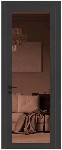 Дверь Tivoli З-1 Диамант серый со стеклом