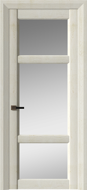 Межкомнатная дверь Siena Neo Classic Decoro, цвет - Белый ясень nano-flex, Со стеклом (ДО)