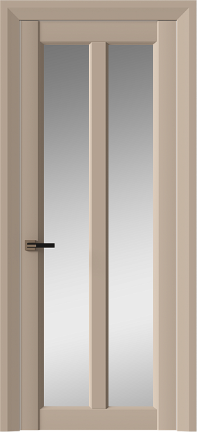 Межкомнатная дверь Prato Neo Classic Decoro, цвет - Серый цемент эмаль (RAL 060-70-10), Со стеклом (ДО)