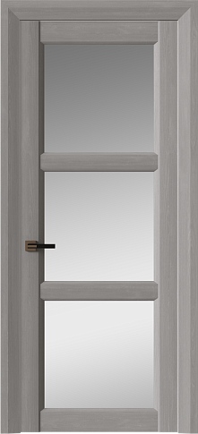 Дверь Milano Neo Classic Decoro Серый ST со стеклом