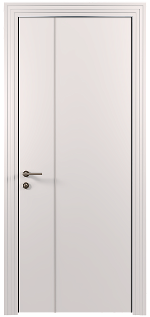 Межкомнатная дверь Tivoli В-1, цвет - Белая эмаль (RAL 9003), Без стекла (ДГ)