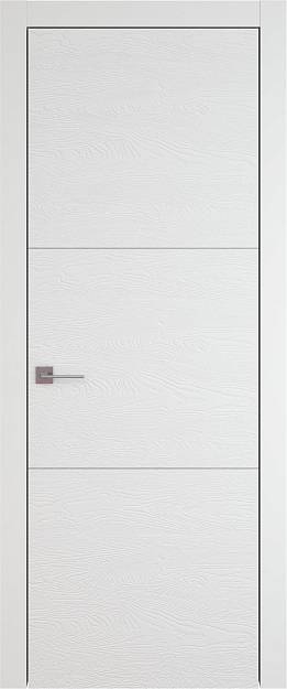 Межкомнатная дверь Tivoli В-3, цвет - Белая эмаль по шпону (RAL 9003), Без стекла (ДГ)