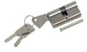 Ключевой цилиндр (ключ-ключ) C-3-60 N, хром