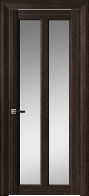 Межкомнатная дверь Prato Neo Classic Decoro, цвет - Венге Нуар, Со стеклом (ДО)
