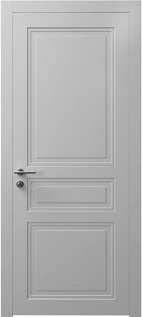 Межкомнатная дверь Imperia-R Neo Classic, цвет - Серая эмаль (RAL 7047), Без стекла (ДГ)