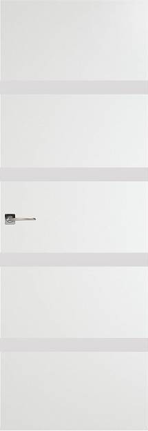 Межкомнатная дверь Tivoli Д-4 Невидимка, цвет - Белая эмаль (RAL 9003), Без стекла (ДГ)