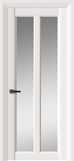 Межкомнатная дверь Prato Neo Classic Decoro, цвет - Белая ST, Со стеклом (ДО)