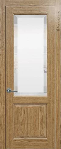 Дверь Dinastia Porta Classic Дуб карамель со стеклом