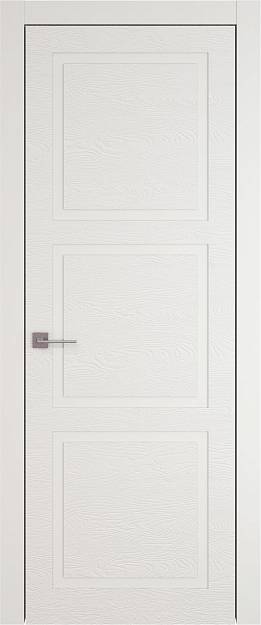 Межкомнатная дверь Tivoli Л-5, цвет - Бежевая эмаль по шпону (RAL 9010), Без стекла (ДГ)