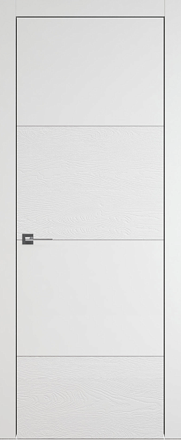 Межкомнатная дверь Tivoli Г-2, цвет - Белая эмаль-эмаль по шпону (RAL 9003), Без стекла (ДГ)